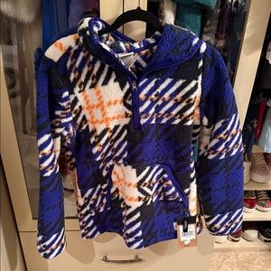 NWT! The North Face Multicolor Fleece Pullover